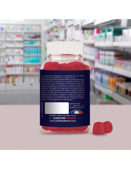 Audistim SOMMEIL+ - 60 gommes 180 g