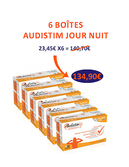 Offre couplée 07 : 6 boîtes d'Audistim Jour / Nuit