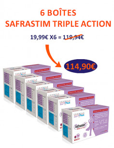 Offre couplée 09 : 6 boîtes de Safrastim