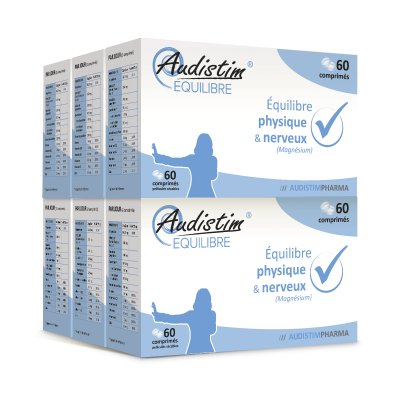 OFFRE COUPLÉE BON PLAN : 6 boîtes d'Audistim Équilibre
