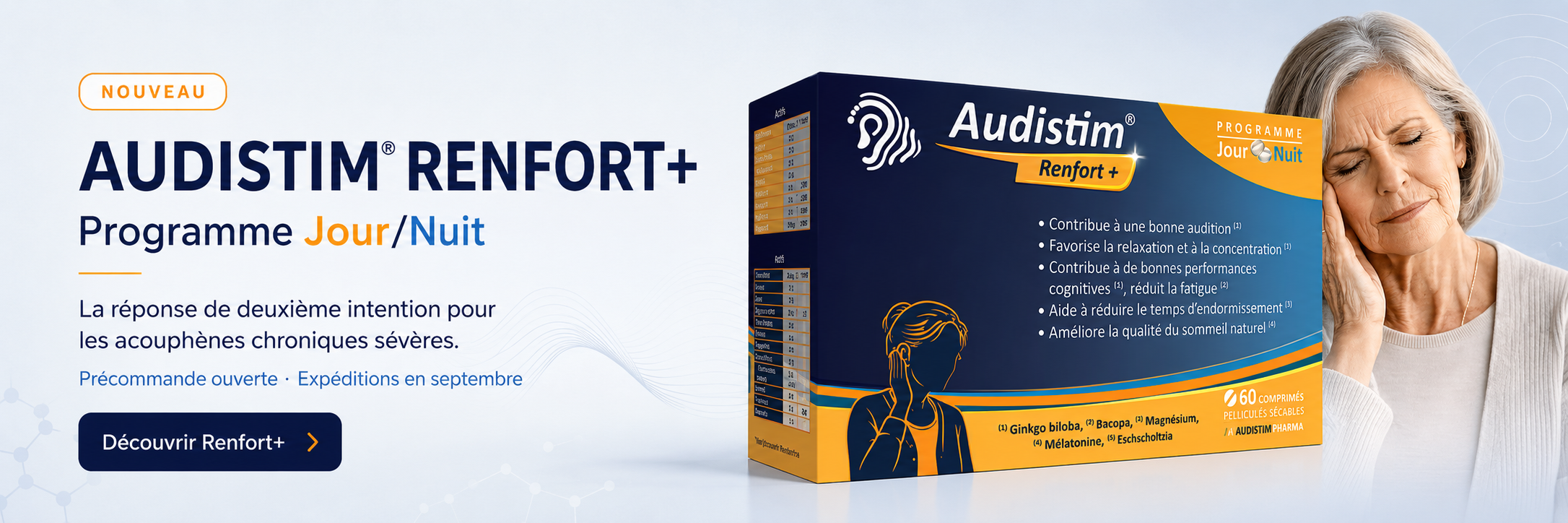 Audistim Renfort+ Programme Jour Nuit