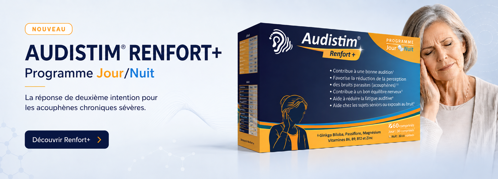 Audistim Renfort+ Programme Jour Nuit